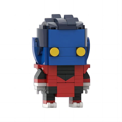 Mutant Superhero Team BrickHeadz Building Kit | LEGO-Compatible MOC - 11