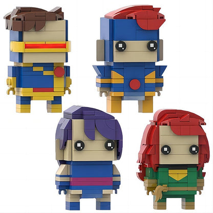 Mutant Superhero Team BrickHeadz Building Kit | LEGO-Compatible MOC - 18