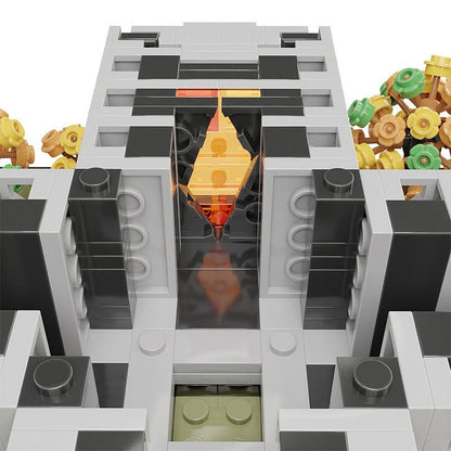 Mysterious Research Lab MOC Building Kit | Retro Sci-Fi Diorama - 3