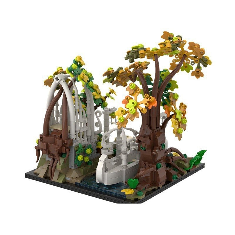 Mystical Elven Forest Fantasy MOC Building Kit - 2