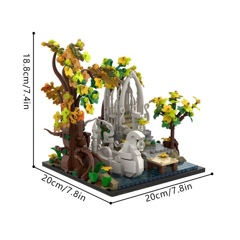 Mystical Elven Forest Fantasy MOC Building Kit - 3