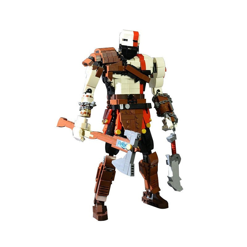 Mythic Spartan Warrior MOC Character Figure Building Kit - 5