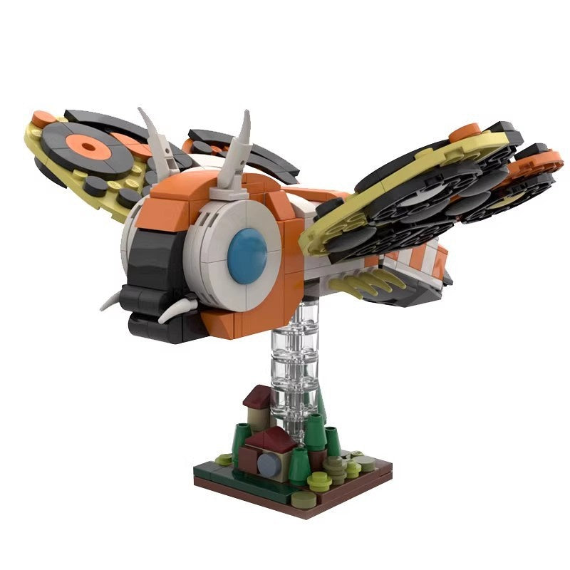 Mythical Guardian Moth BrickHeadz Building Kit | LEGO-Compatible MOC - 4