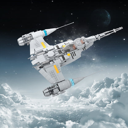 N-1 Galactic Hot Rod Fighter Building Kit | LEGO-Compatible MOC - 2