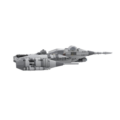 N-1 Galactic Starfighter Bounty Hunter Building Kit | LEGO-Compatible MOC - 6