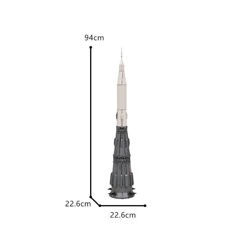 N1 Launch Vehicle MOC Building Kit | Soviet Space Rocket Model - 5