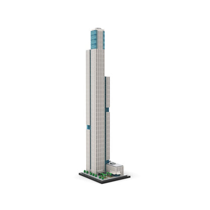 Nanjing Financial City Tower 1 MOC 1:800 Skyscraper Building Kit - 1