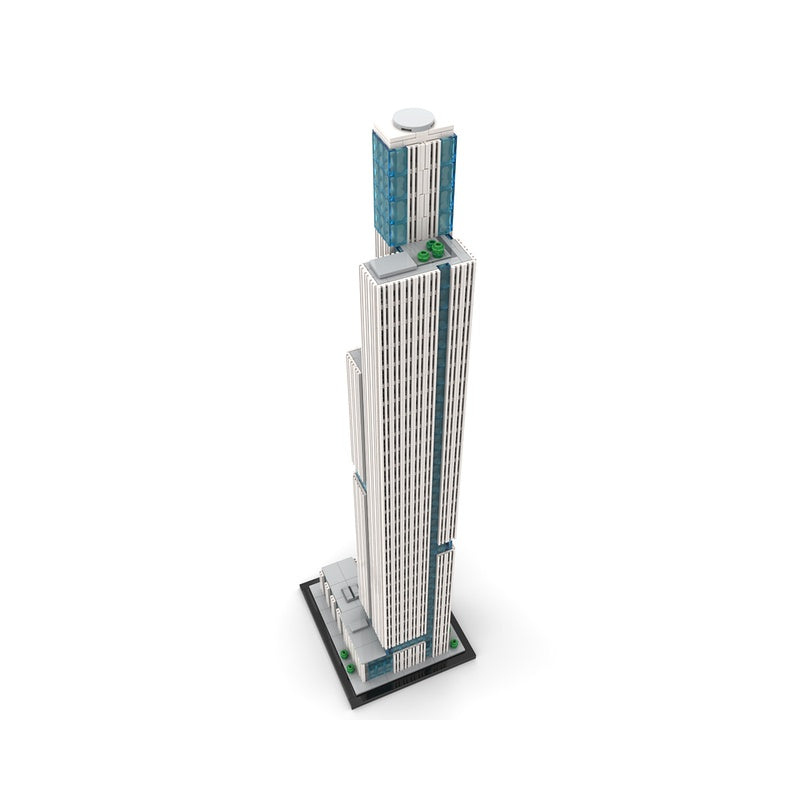 Nanjing Financial City Tower 1 MOC 1:800 Skyscraper Building Kit - 3