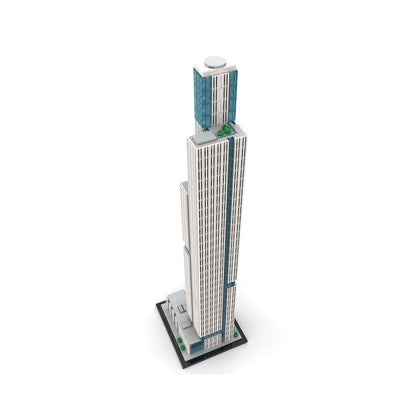 Nanjing Financial City Tower 1 MOC 1:800 Skyscraper Building Kit - 3