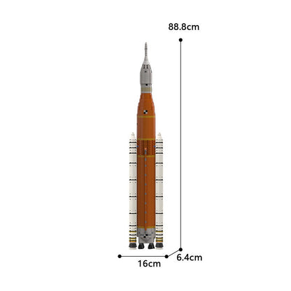 NASA Space Launch System SLS MOC Rocket Building Kit | Artemis Model - 3