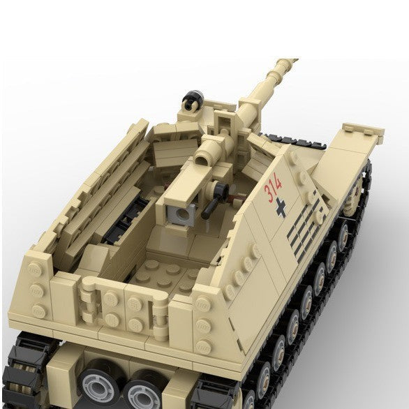 Nashorn Tank Destroyer Building Kit | LEGO-Compatible MOC - 4