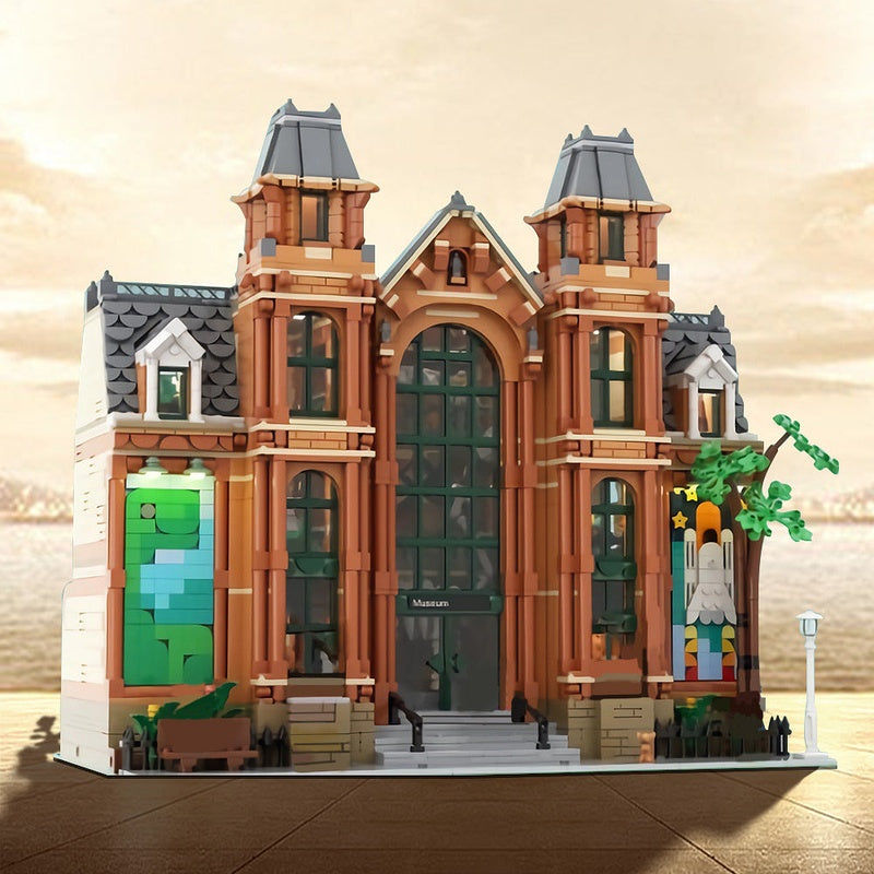 Natural History Museum MOC Architecture Building Kit | Landmark Design - 2