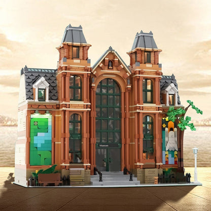 Natural History Museum MOC Architecture Building Kit | Landmark Design - 2