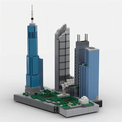 New World Trade Center NYC Building Kit | LEGO-Compatible MOC - 2