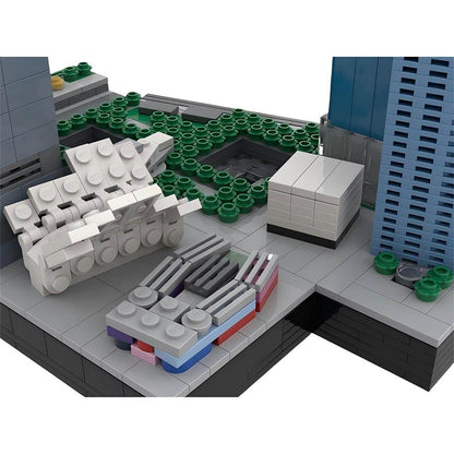 New World Trade Center NYC MOC Skyscraper Building Kit | Manhattan Tower Model - 5