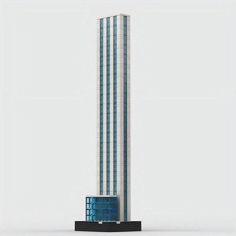 New York 100 West 53rd Street MOC Skyscraper Building Kit - 1