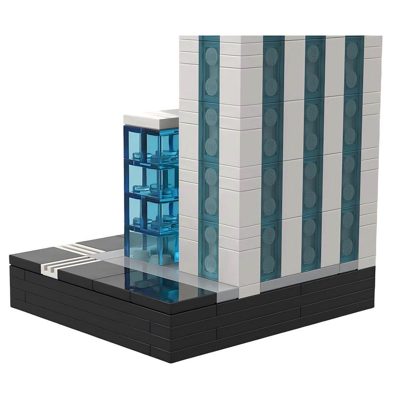 New York 100 West 53rd Street MOC Skyscraper Building Kit - 5