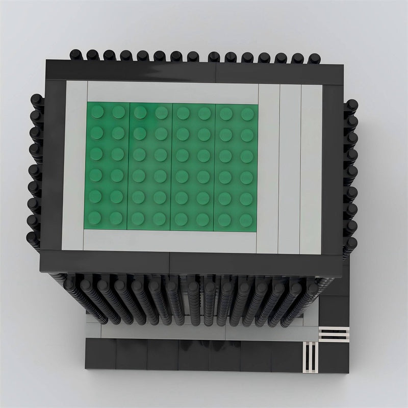 New York Black Rock Skyscraper Building Kit | LEGO-Compatible MOC - 6