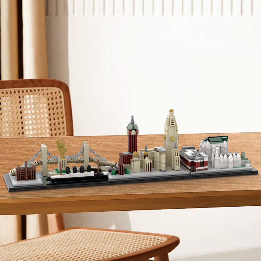 New York City Skyline 1900's Building Kit | Compatible MOC - 2