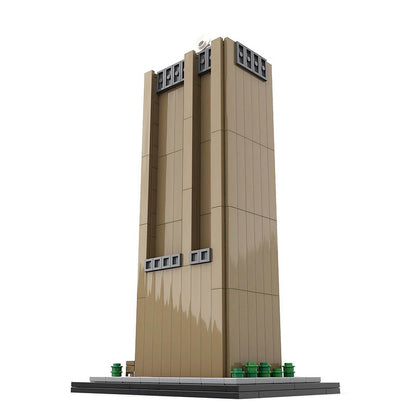 New York Long Lines Building Skyscraper Building Kit | 1:800 Scale Compatible MOC - 3