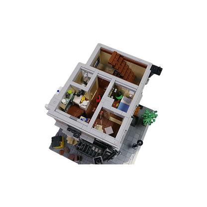 New York Superhero Apartment Building Kit | Compatible MOC - 5