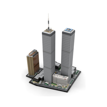 New York World Trade Center Complex 1:800 MOC Skyscraper Building Kit - 2