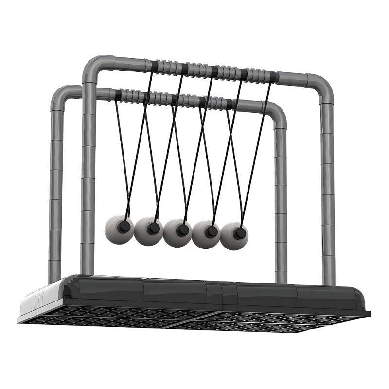 Newton’s Cradle Physics MOC Building Kit | Kinetic Motion Display - 2