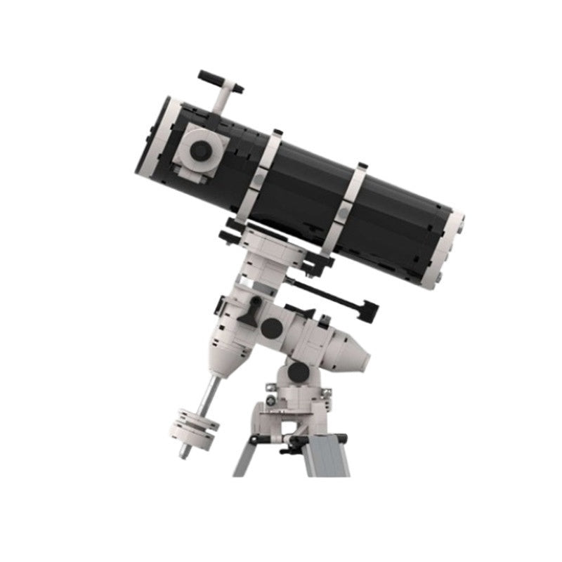 Newtonian Reflector Telescope MOC Building Kit | Equatorial Mount Model - 4