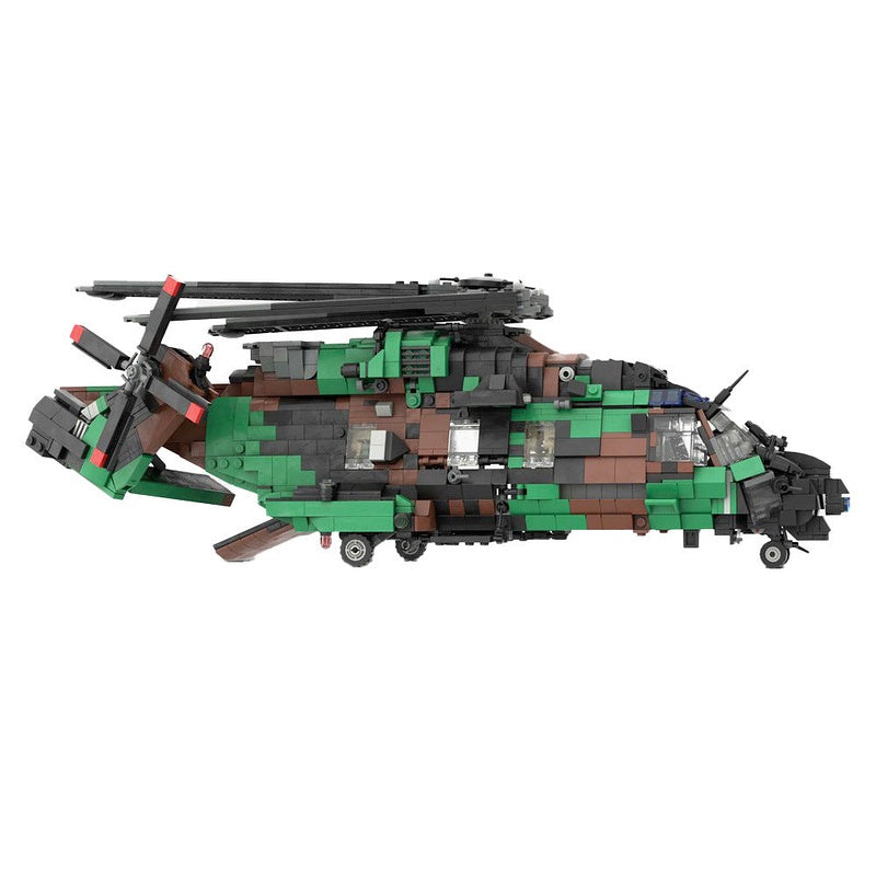 NH-90 Tactical Transport Helicopter MOC Building Kit | Aircraft Model - 2