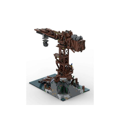 Ninja Harbour Crane MOC Waterfront Tower Building Kit - 2