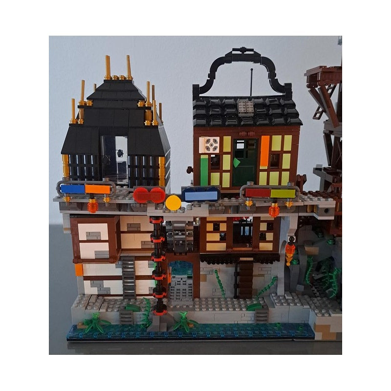Ninja Waterfront City MOC Modular Architecture Building Kit - 5