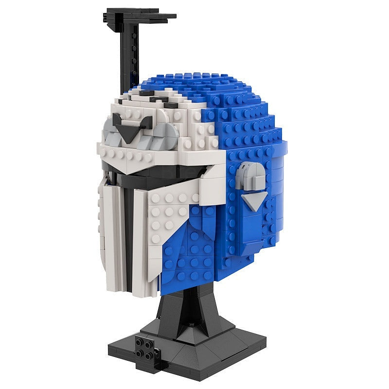 Nite Owl Galactic Bounty Hunter Helmet MOC Display Building Kit - 2