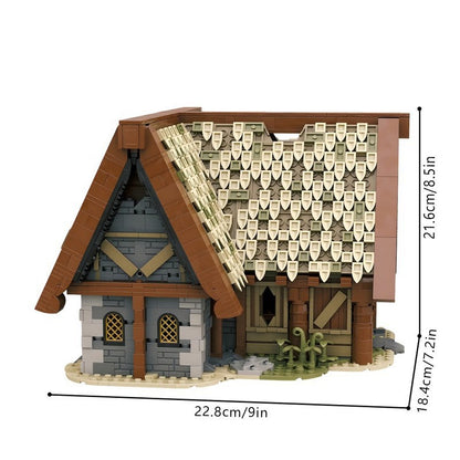 Nordic Timber & Stone Fantasy Cottage MOC Building Kit - 5