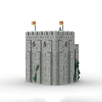 Norman Keep MOC Medieval Fortress Architecture Building Kit - 2