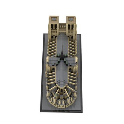 notre dame cathedral building set | lego compatible - 3