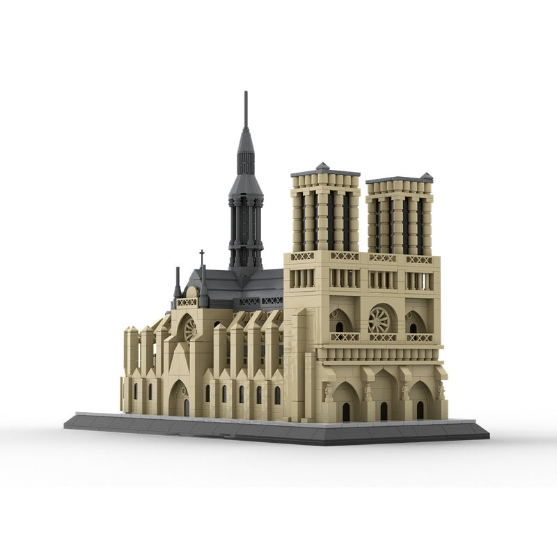 Notre Dame Cathedral MOC Gothic Architecture Building Kit - 1