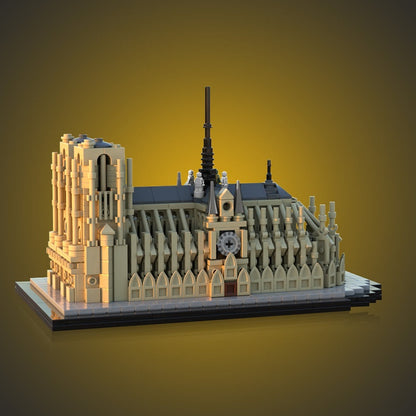 Notre Dame Cathedral MOC Gothic Architecture Building Kit - 2