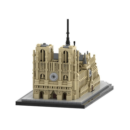 Notre Dame Cathedral MOC Gothic Architecture Building Kit - 5