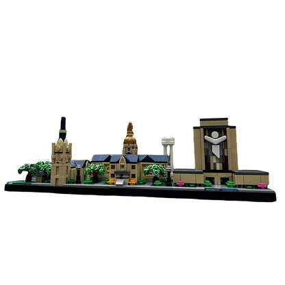 Notre Dame Skyline Building Kit | LEGO-Compatible MOC - 2