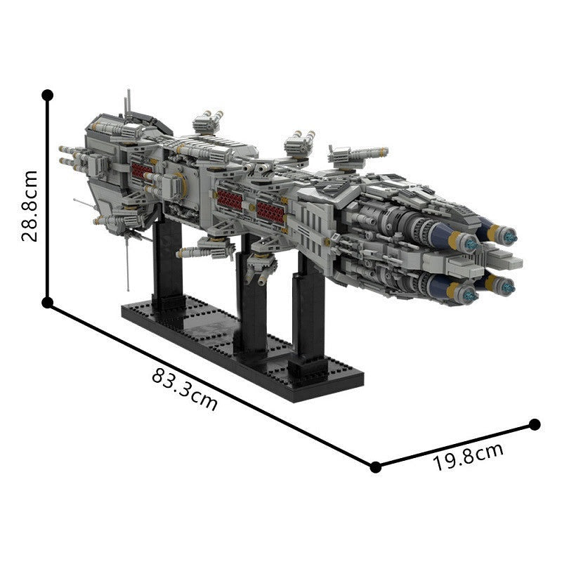 Nova Class Dreadnought MOC Capital Ship Spacecraft Building Kit - 2