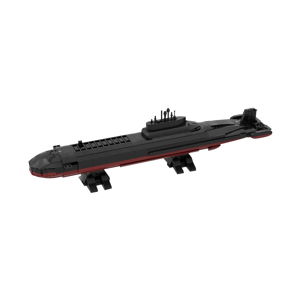 Nuclear Submarine TYPHOON Building Kit | LEGO-Compatible MOC - 1