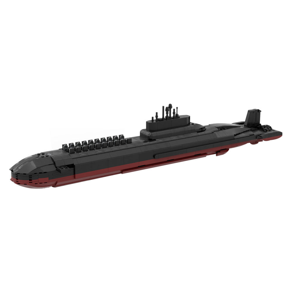 Nuclear Submarine TYPHOON Building Kit | LEGO-Compatible MOC - 3
