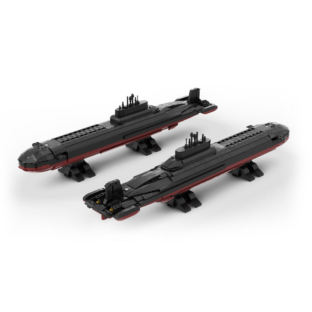 Nuclear Submarine TYPHOON Building Kit | LEGO-Compatible MOC - 5