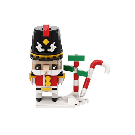 nussknacker brickheadz building set | christmas | lego compatible - 1