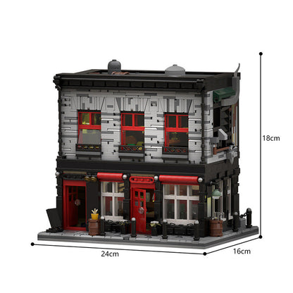 O'aken Barrel DramShop Building Kit | LEGO-Compatible MOC - 5