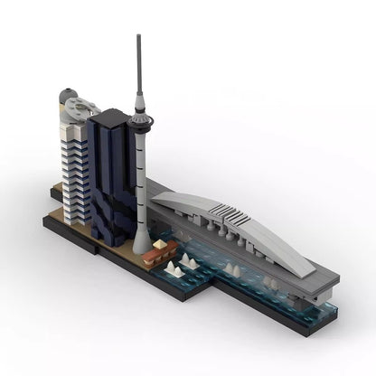 Oakland Skyline Building Kit | LEGO-Compatible MOC - 3