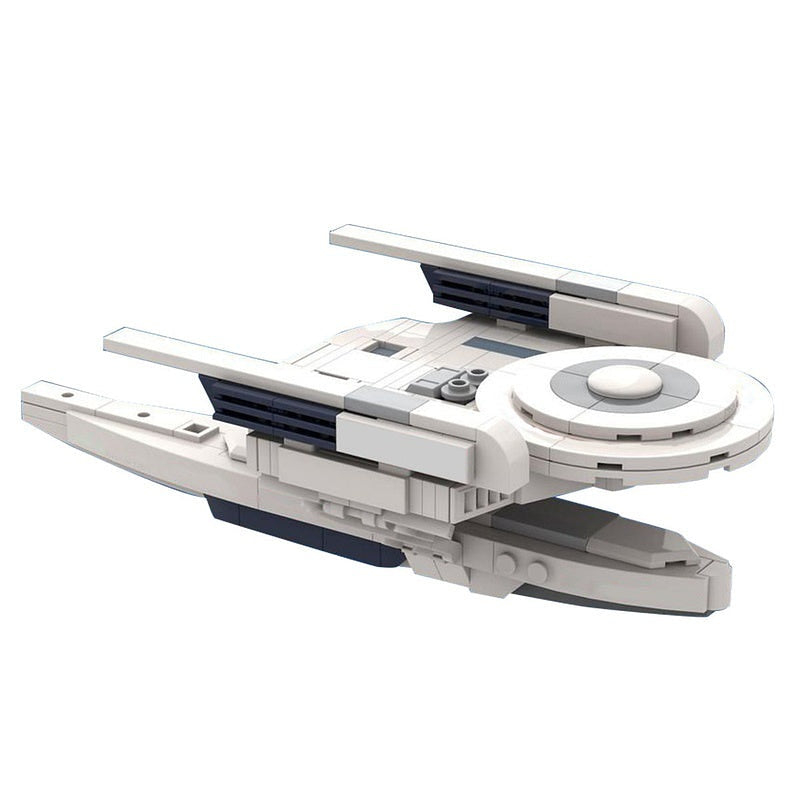Oberth Class Sci-Fi Science Vessel MOC Building Kit - 1