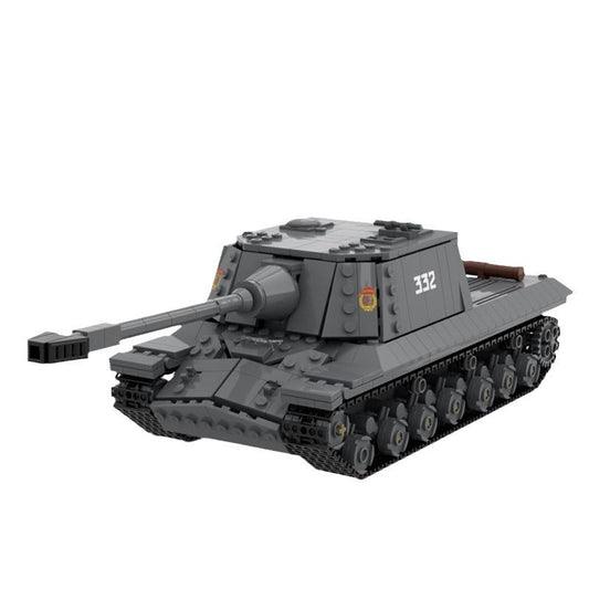 Object 268 Tank Destroyer Building Kit | LEGO-Compatible MOC - 1