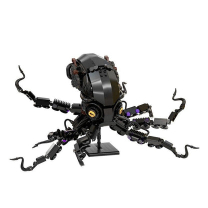 Obsidian Octopus Mecha Treasure Hunt MOC Building Kit - 2