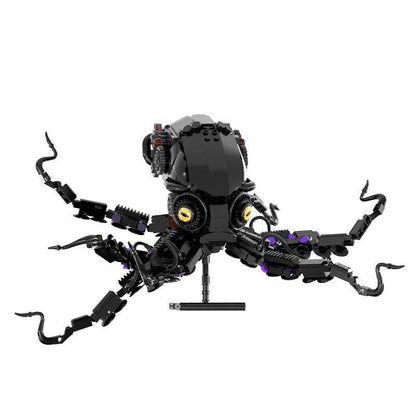 Obsidian Octopus Mecha Treasure Hunt MOC Building Kit - 4